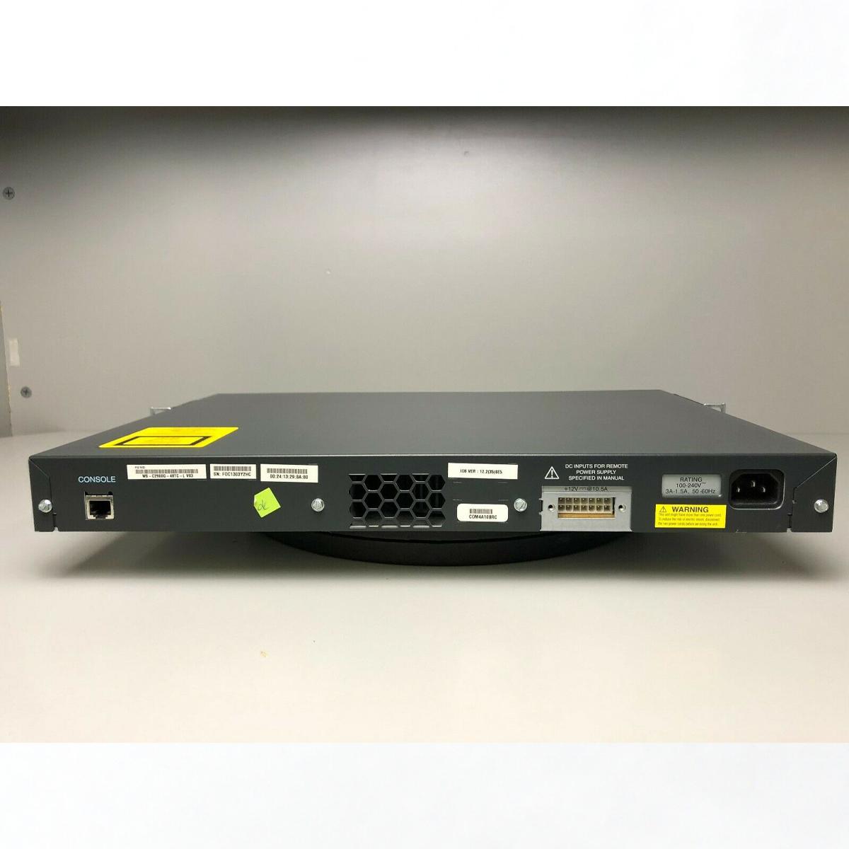 سوئیچ شبکه 48 پورت سیسکو مدل WS-C2960G-48TC-L-3